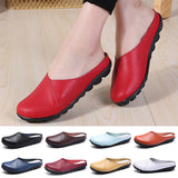 Womens Casual Flat Mules Sandals Closed Toe Backless Comfortable Loafers US 4-13