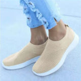 Women Mesh Breathable Trainer Slip On Athletic Running Jogging Lightweight Anti Slip Casual Shoes