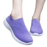 Women Mesh Breathable Trainer Slip On Athletic Running Jogging Lightweight Anti Slip Casual Shoes