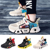 Boys Girls Kids Trainers Shoes Breathable Sneaker Children School Athletic Shoes