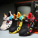Boys Girls Kids Trainers Shoes Breathable Sneaker Children School Athletic Shoes