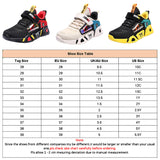 Boys Girls Kids Trainers Shoes Breathable Sneaker Children School Athletic Shoes