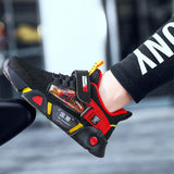 Boys Girls Kids Trainers Shoes Breathable Sneaker Children School Athletic Shoes