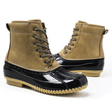 Ladies Ankle Boots Womens Lace Up Army Combat Winter Casual Shoes waterproof