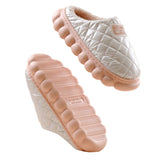 Women Men Winter House Slippers Fashion Warm Shoes Slip on Flats Slippers