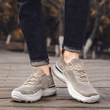 Mens Sport Shoe Outdoor Sneakers Lace Up Casual Hiking Trainers Walking Loafers