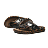 Plus Size Lightweight Flip-Flops for Men's Beach Casual Thong Outdoor Sandals