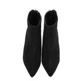 LADIES WOMENS ANKLE CHELSEA BLOCK CHUNKY HIGH HEEL PLATFORM SHOES BOOTS SIZE 6-9