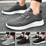 Men's Non Slip Gym Sneakers Lightweight Breathable Athletic Running Walking shoe