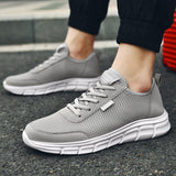 Men's Non Slip Gym Sneakers Lightweight Breathable Athletic Running Walking shoe