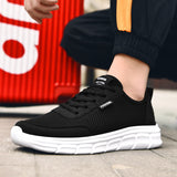 Men's Non Slip Gym Sneakers Lightweight Breathable Athletic Running Walking shoe