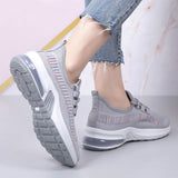 Women Walking Sneaker Breathable Lace Up Casual Jogging Tennis Athletic Shoes