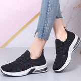 Women Walking Sneaker Breathable Lace Up Casual Jogging Tennis Athletic Shoes