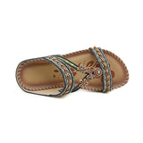 Ferndule Women Flip Flops Buckles Slippers Arch Support Non-Slip Beach Sandals Summer Shoes