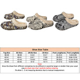 Men's Memory Foam Slippers Comfort Warm House Shoes Indoor Outdoor Waterproof