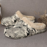 Men's Memory Foam Slippers Comfort Warm House Shoes Indoor Outdoor Waterproof