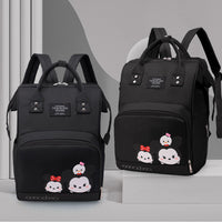 Zipper Pockets Waterproof Large Capacity Insulated Pockets Backpack Diaper Bag