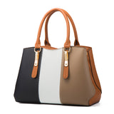 4 Pieces Set Tote Shoulder Handbag for Women, Fashion Top Handle Crossbody Bag Leather Satchel Purse Travel Business Bag