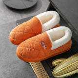 Mens Ladies Womens Slippers Slip On Comfy Cozy Memory Foam Warm Anti Slip Shoes