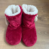 Women Slippers Women Plush Lined Warm Ankle Boots Indoor Home Shoes Memory Foam