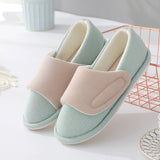 Women's Slip On House Cotton Slippers Outdoor Indoor Warm Bedroom Anti-Slip Shoe