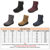 Women's Snow Boots Mid-Calf Cold Weather Winter Boots Waterproof Fur Lined Frost