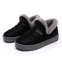 Womens Winter Snow Boots Fur Lined Warm Ankle Boots Slip On Waterproof Outdoor