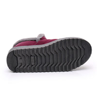 Womens Winter Snow Boots Fur Lined Warm Ankle Boots Slip On Waterproof Outdoor