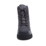 Women Men Outdoor Snow Boots Lace Up Warm Waterproof Winter Round Toe Platform Shoes