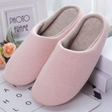 Women's Indoor Warm Slippers Memory Foam Washable Cotton Non-Slip Home Shoes US