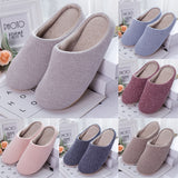 Women's Indoor Warm Slippers Memory Foam Washable Cotton Non-Slip Home Shoes US