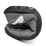 Mens Slippers House Indoor Outdoor Fuzzy Plush Warm Waterproof  Mules Shoes UK