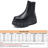 Women's Platform Ankle Boots Chelsea Elastic Booties Fashion Slip On Boots US 10