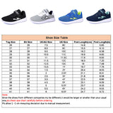 Kid Boy Solid Breathable Hiking Trainers Shoes Casual Running Magic Tape Sneaker