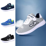 Kid Boy Solid Breathable Hiking Trainers Shoes Casual Running Magic Tape Sneaker