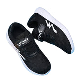 Kid Boy Solid Breathable Hiking Trainers Shoes Casual Running Magic Tape Sneaker