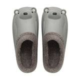 Unisex Cartoon Animal Soft Warm Plush Lining Non-Slip Slippers Winter House Shoe