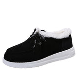 Women's Memory Foam Moccasin Slipper Micro Suede with Breathable Faux Fur Lining