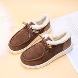 Women's Memory Foam Moccasin Slipper Micro Suede with Breathable Faux Fur Lining
