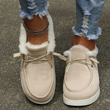 Women's Memory Foam Moccasin Slipper Micro Suede with Breathable Faux Fur Lining