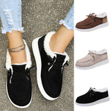 Women's Memory Foam Moccasin Slipper Micro Suede with Breathable Faux Fur Lining