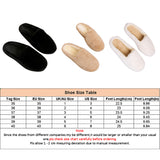 Womens Slippers Fluffy Slide Sliders Winter Warm Furry Slip on Shoe Round Toe