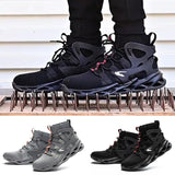Steel Toe Cap Safety Shoes Shock Absorbing Trainers Mens Womens Boot Work Hiking