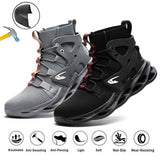 Steel Toe Cap Safety Shoes Shock Absorbing Trainers Mens Womens Boot Work Hiking