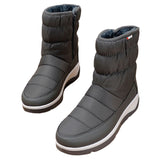 Womens Snow Boots Ladies Winter Warm Slip-On Outdoor High Top Boot Shoes