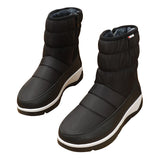 Womens Snow Boots Ladies Winter Warm Slip-On Outdoor High Top Boot Shoes