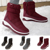 Womens Snow Boots Ladies Winter Warm Slip-On Outdoor High Top Boot Shoes
