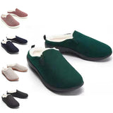 Ladies Womens Slippers Comfy Cozy Mens Mules Winter Warm Shoes Indoor Outdoor