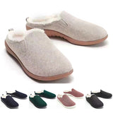 Ladies Womens Slippers Comfy Cozy Mens Mules Winter Warm Shoes Indoor Outdoor