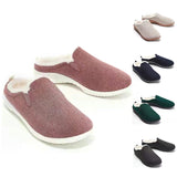 Ladies Womens Slippers Comfy Cozy Mens Mules Winter Warm Shoes Indoor Outdoor